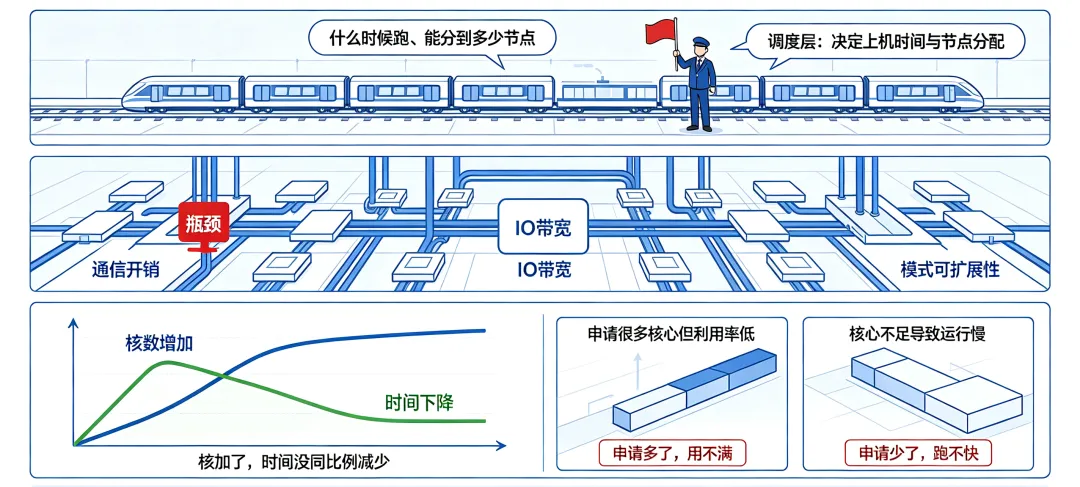 作业并行效率与资源利用分析