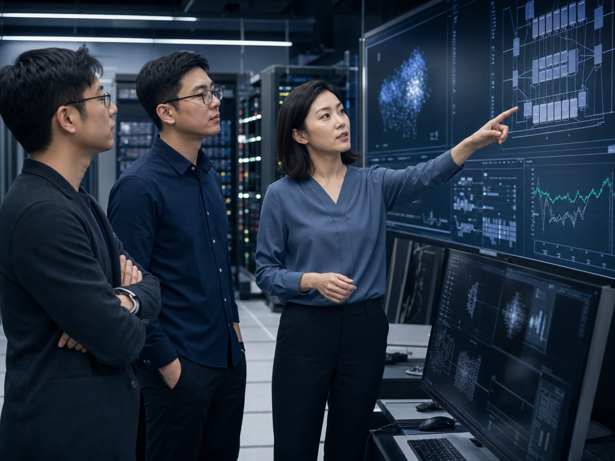 运维团队在 GPU 集群环境中查看人工智能工作负载