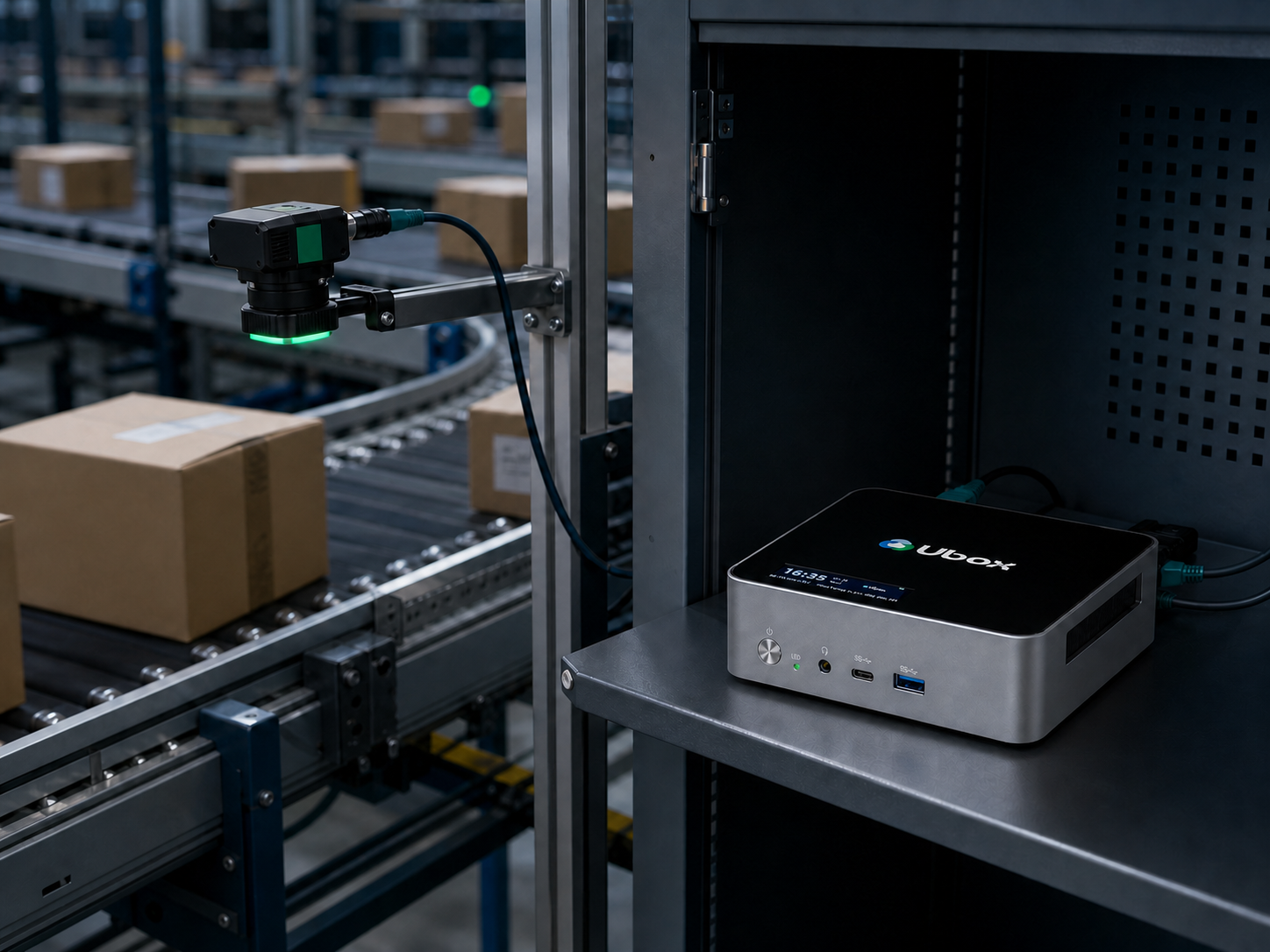 Ubox B10 边缘现场智能部署场景