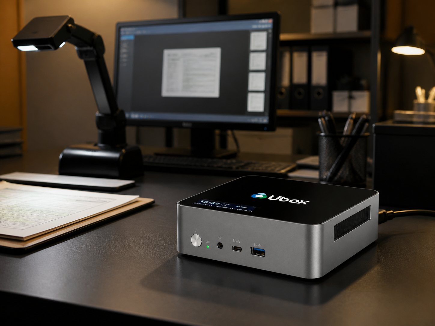 Ubox B10 本地业务 AI 部署场景