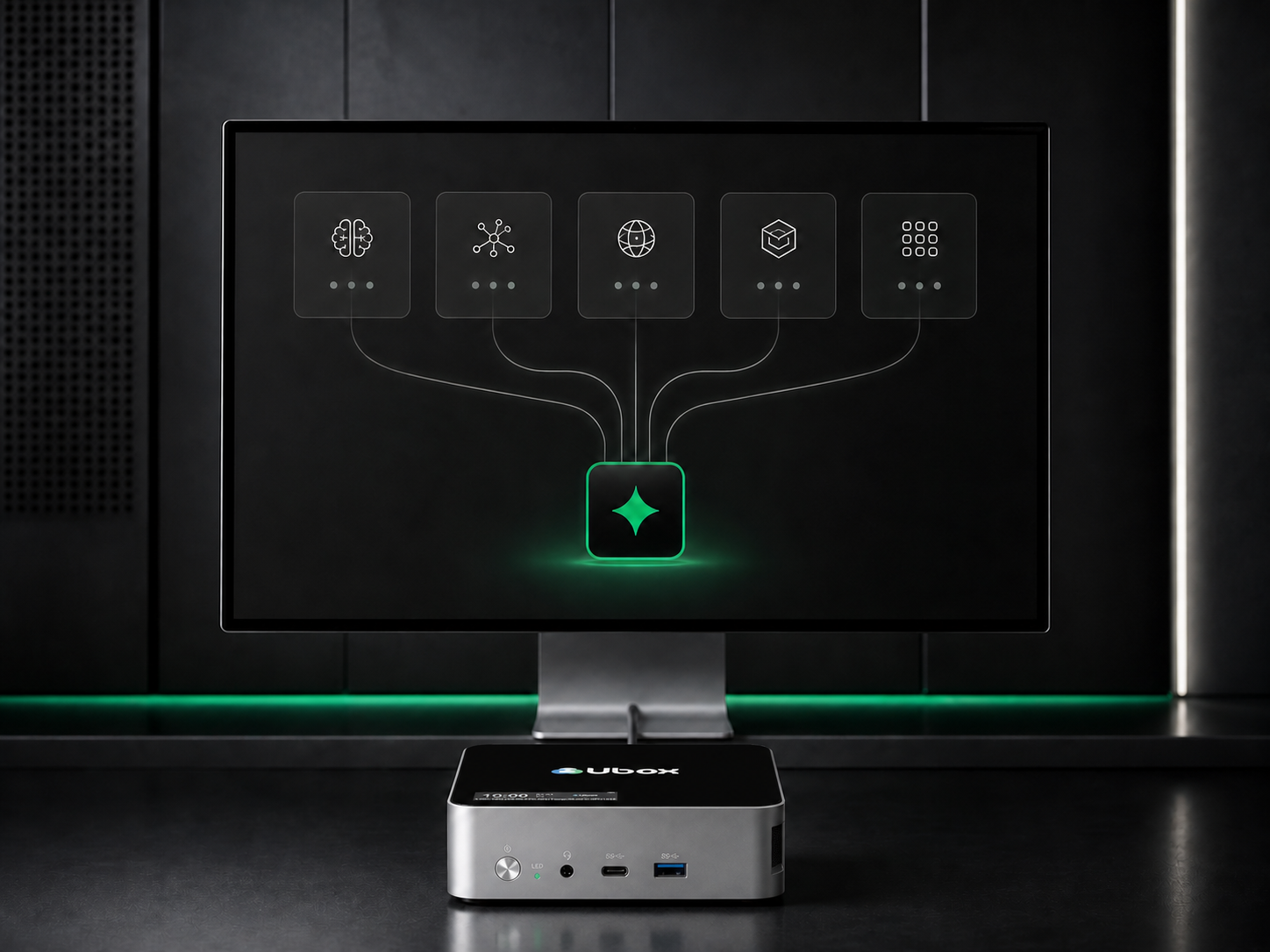 Ubox Token 设备连接统一模型服务入口