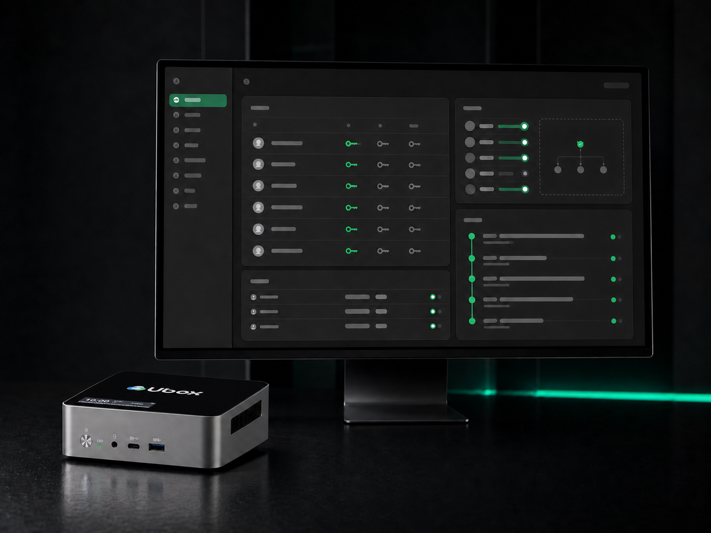 Ubox Token 权限与审计管理工作台