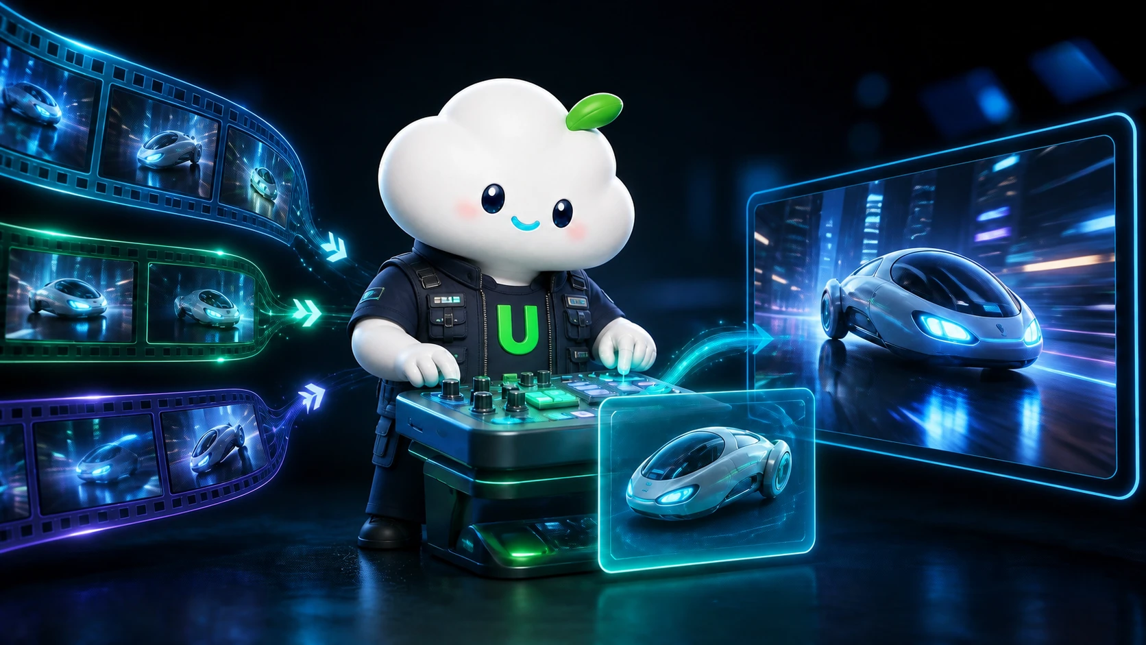 Uvideo 参考融合应用概念图