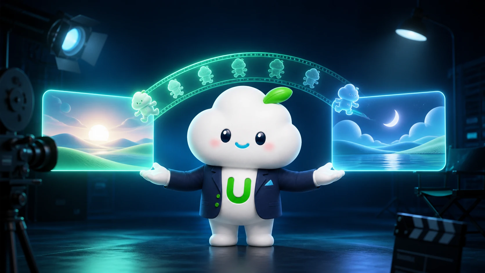 Uvideo 首尾过渡应用概念图